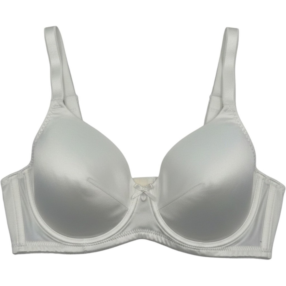 Beauty by Bali Double Support Wirefree Bra B820 40C White Full Coverage NWT